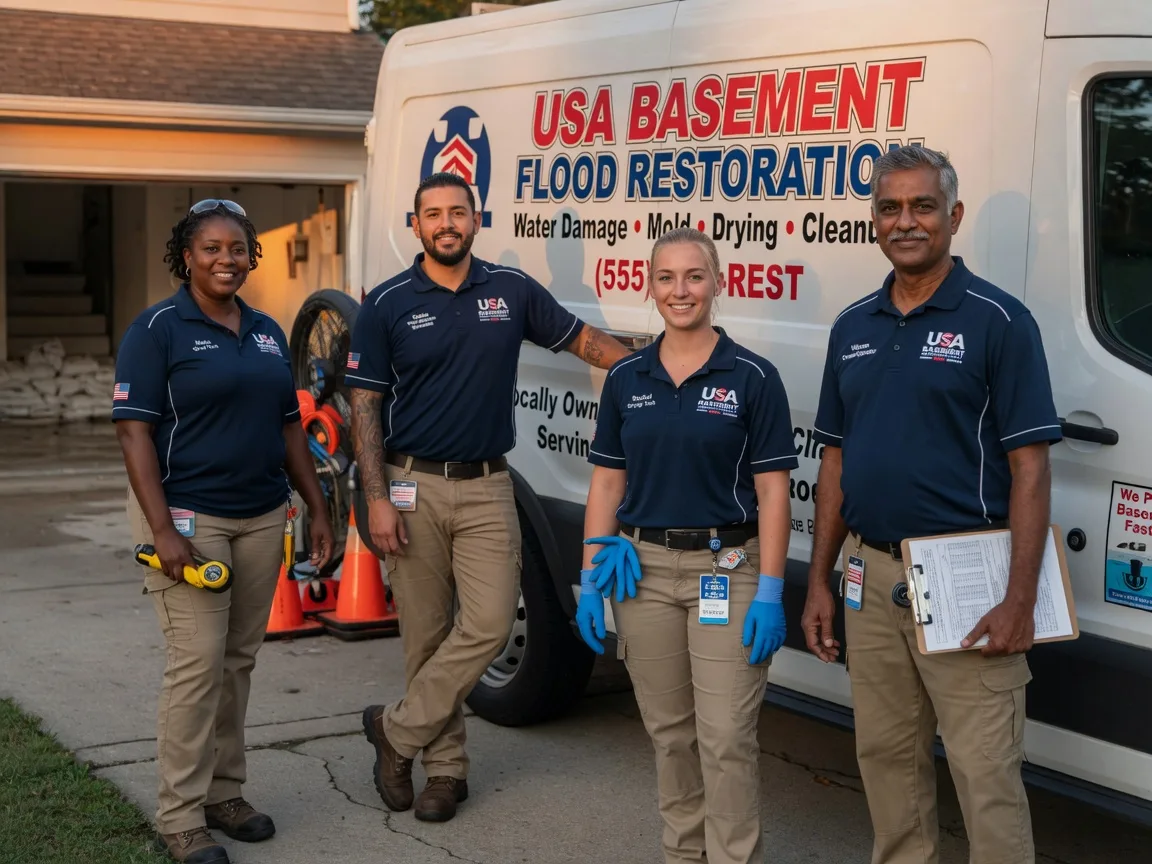 Basement Flood Cleanup company in Ward, AR